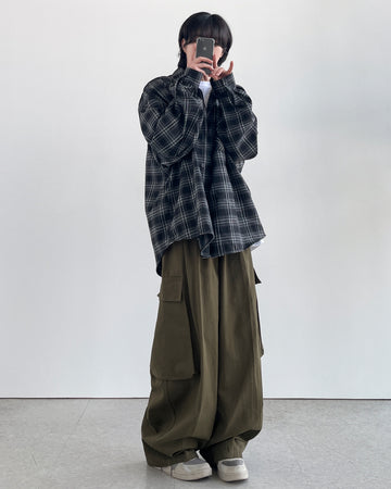 Amecaji Balloon Cargo Pants